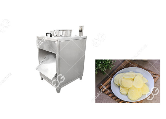 China industrieller Chips Machine Potato Chips Slicer-Maschinenlieferant der Kartoffel-300-500kg/H fournisseur
