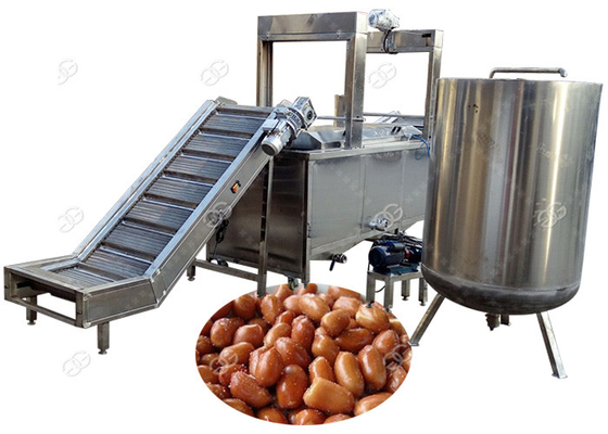 China Industrielle automatische Bratpfannen-Maschine für Erdnuss gebratene Erbsen, Dehydrierung Deoiler 200 kg/h fournisseur