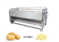 Bürstenkarotten-Kartoffel-Waschmaschinen-Peeler-Karotten-Poliermaschine für Verkauf fournisseur